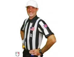 Smitty CFO College 2" "Body Flex" Short Sleeve Football Referee Shirt