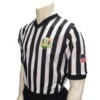 Ohio (OHSAA) 1" Stripe Body Flex Men's V-Neck Referee Shirt 2 Ohio (OHSAA) 1" Stripe Body Flex Men's V-Neck Referee Shirt -Ump Attire Clothing Store USA200OH FLEX