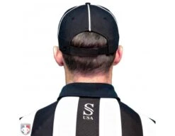 Richardson Adjustable Referee Cap 13 Richardson Adjustable Referee Cap -Ump Attire Clothing Store 420 RBA Richardson Adjustable Referee Cap Worn Back View 1