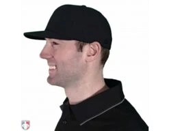 Richardson Surge Fitted Base Umpire Cap - 6 Stitch -Ump Attire Clothing Store 540 Richardson Surge Fitted Plate Base Umpire Cap 6 Stitch Worn Side View