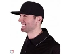 Richardson Surge Fitted Base Umpire Cap - 8 Stitch -Ump Attire Clothing Store 550 Richardson Surge Fitted Base Umpire Cap Worn Side View