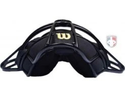 Wilson Dyna-Lite Aluminum Umpire Mask With Memory Foam -Ump Attire Clothing Store A3009AL Wilson Dyna Lite Aluminum Umpire Mask Bottom Profile