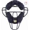 Wilson Dyna-Lite Aluminum Umpire Mask With Memory Foam 2 Wilson Dyna-Lite Aluminum Umpire Mask With Memory Foam -Ump Attire Clothing Store A3009AL Wilson Dyna Lite Aluminum Umpire Mask Front