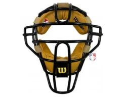 Wilson MLB Dyna-Lite Steel Umpire Mask With Tan