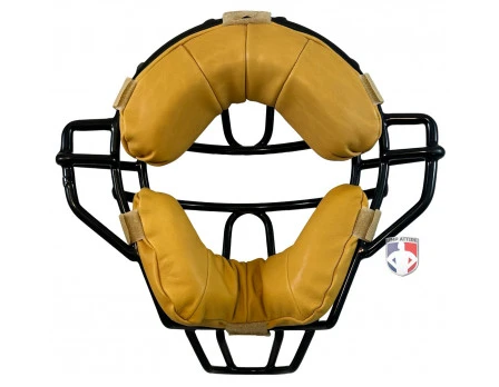 Wilson MLB Dyna-Lite Steel Umpire Mask With Tan 4 Wilson MLB Dyna-Lite Steel Umpire Mask With Tan - Image 2