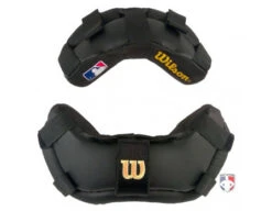Wilson MLB Wrap Around Umpire Mask Replacement Pads - Black