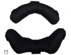 Wilson Memory Foam Umpire Mask Replacement Pads - Black -Ump Attire Clothing Store A3817 MEM BK WILSON MEMORY FOAM UMPIRE REPLACEMENT PADS BLACK BACK