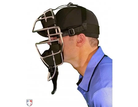 Wilson MLB Gold 4" Umpire Throat Guard 6 Wilson MLB Gold 4" Umpire Throat Guard - Image 4