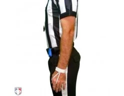 Smitty White Velcro Referee Down Indicator -Ump Attire Clothing Store ACS 508 WH Smitty White Velro Referee Down Indicator Worn Side Closeup