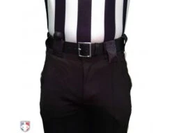 Smitty Skinny Referee Throw Down Bag -Ump Attire Clothing Store ACS 509 Smitty Skinny Black Referee Throw Down Bag Worn Front View