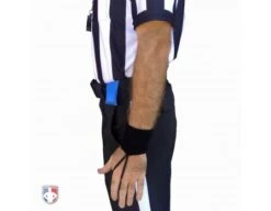 Smitty 3" Black Sweatband Referee Down Indicator -Ump Attire Clothing Store ACS 516 WORN Side Closeup 1