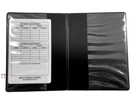 Oversized "Book" Style 6” Umpire Lineup Card Holder / Game Card Referee Wallet 6 Oversized "Book" Style 6” Umpire Lineup Card Holder / Game Card Referee Wallet - Image 4