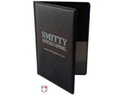 "Book" Style 5" Umpire Lineup Card Holder / Game Card Referee Wallet -Ump Attire Clothing Store ACS 552 stand up 1