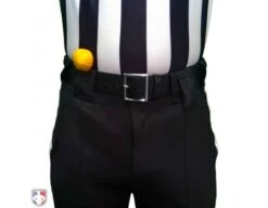 Champro Yellow Ball Center Referee Penalty Flag -Ump Attire Clothing Store AF10 Champro Ball Center Referee Penalty Flag Worn View