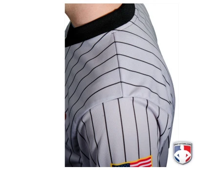 Alabama (AHSAA) Grey V-Neck Referee Shirt 5 Alabama (AHSAA) Grey V-Neck Referee Shirt - Image 3