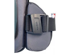 Wilson MLB West Vest Pro Gold 2 Memory Foam Umpire Chest Protector -Ump Attire Clothing Store B720 Wilson MLB West Vest Pro Gold 2 Memory Foam Chest Protector fidlock buckle closed 1