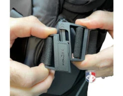 Wilson MLB West Vest Pro Gold 2 Memory Foam Umpire Chest Protector -Ump Attire Clothing Store B720 Wilson MLB West Vest Pro Gold 2 Memory Foam Chest Protector fidlock buckle two hands