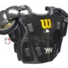 Wilson MLB West Vest Pro Gold 2 Air Management Umpire Chest Protector -Ump Attire Clothing Store B7204 Wilson MLB West Vest Pro Gold 2 Air Management Chest Protector front angle 1 1