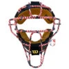 Wilson MLB USA Dyna-Lite Aluminum Umpire Mask With Two-Tone 1 Wilson MLB USA Dyna-Lite Aluminum Umpire Mask With Two-Tone -Ump Attire Clothing Store B7209 AL USA Wilson Mask Default