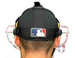 Wilson MLB USA Dyna-Lite Aluminum Umpire Mask With Two-Tone 9 Wilson MLB USA Dyna-Lite Aluminum Umpire Mask With Two-Tone -Ump Attire Clothing Store B7209 AL USA Wilson Mask Worn Harness