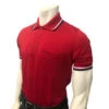 Smitty Short Sleeve Body Flex Umpire Shirt - Red 1 Smitty Short Sleeve Body Flex Umpire Shirt - Red -Ump Attire Clothing Store BBS307RedPicture 002 540x
