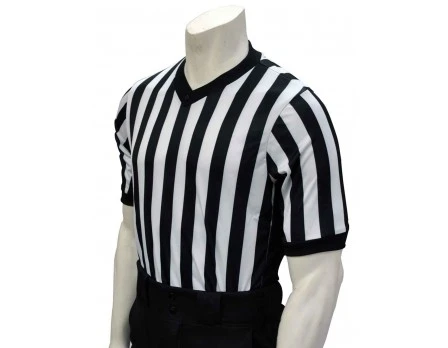 Smitty "Elite" Performance Interlock V-Neck Referee Shirt With Side Panels 3 Smitty "Elite" Performance Interlock V-Neck Referee Shirt With Side Panels