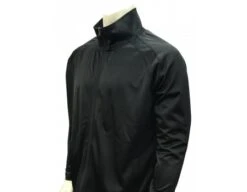 Smitty Track Style Basketball / Wrestling Referee Jacket - Black 9 Smitty Track Style Basketball / Wrestling Referee Jacket - Black -Ump Attire Clothing Store BKS232
