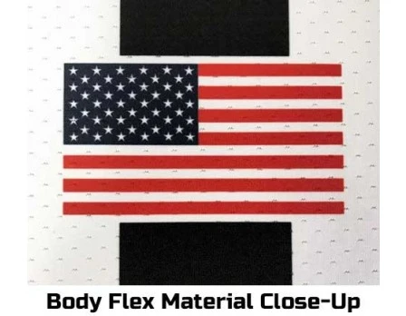 Nebraska (NSAA-NHSOA) 1" Stripe Body Flex Men's V-Neck Referee Shirt With NHSOA Logo 4 Nebraska (NSAA-NHSOA) 1" Stripe Body Flex Men's V-Neck Referee Shirt With NHSOA Logo - Image 2