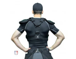 Champro Pro-Plus Umpire Chest Protector 14 Champro Pro-Plus Umpire Chest Protector -Ump Attire Clothing Store C135 Champro Pro Plus Umpire Chest Protector worn back