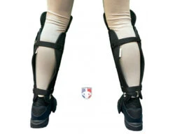 Champro Single Knee Umpire Shin Guards -Ump Attire Clothing Store CG108 Champro Single Knee Umpire Shin Guards worn back