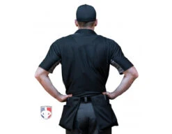 Champro Air Management Plated Umpire Chest Protector -Ump Attire Clothing Store CPAMT Champro Air Management Plated Umpire Chest Protector worn reverse