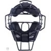 Diamond IX3 Aluminum Umpire Mask With Quik-Dry -Ump Attire Clothing Store DFM UMP BK Front