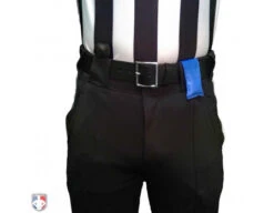 Premium Skinny Referee Throw Down Bag -Ump Attire Clothing Store F11 BL Premium Skinny Referee Royal Blue Throw Down Bag Worn Front View