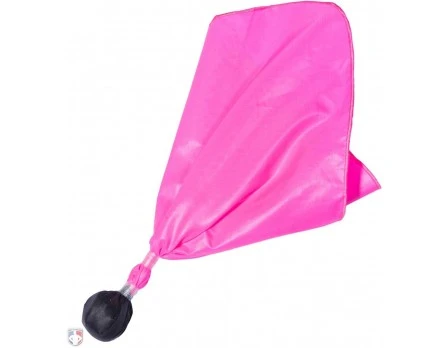 Premium Pink Ball Center Referee Penalty Flag - Black Ball 3 Premium Pink Ball Center Referee Penalty Flag - Black Ball