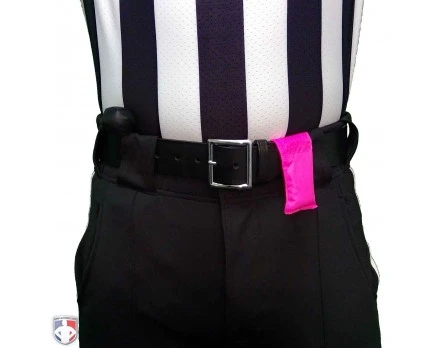 Premium Pink Ball Center Referee Penalty Flag - Black Ball 4 Premium Pink Ball Center Referee Penalty Flag - Black Ball - Image 2