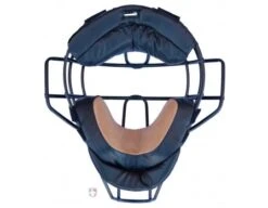 Force3 Silver Defender Umpire Mask With Black 12 Force3 Silver Defender Umpire Mask With Black -Ump Attire Clothing Store F3 BK BK Inside Tan pads 1