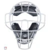 Force3 Silver Defender Umpire Mask With Black