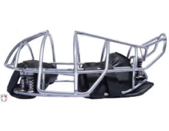 Force3 Silver Defender Umpire Mask With Black 11 Force3 Silver Defender Umpire Mask With Black -Ump Attire Clothing Store F3 DEF SV BK FORCE3 SILVER DEFENDER UMPIRE MASK WITH BLACK PROFILE v3