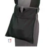 Force3 Dry-Lo Umpire Ball Bag - Without Inside Pockets -Ump Attire Clothing Store F3 DRYLO BK Force3 Drylo Umpire Ball Bag Worn Side 3