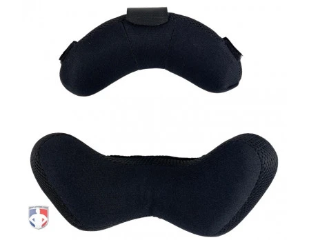 All-Star LUC Umpire Mask Replacement Pads - Black 4 All-Star LUC Umpire Mask Replacement Pads - Black - Image 2