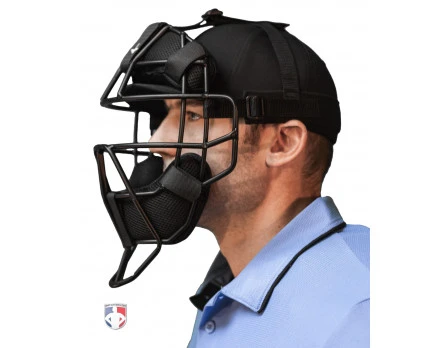 All-Star Matte Black System 7 Steel Umpire Mask With UltraCool 8 All-Star Matte Black System 7 Steel Umpire Mask With UltraCool - Image 6