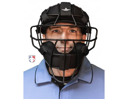 All-Star Matte Black System 7 Steel Umpire Mask With UltraCool 7 All-Star Matte Black System 7 Steel Umpire Mask With UltraCool - Image 5