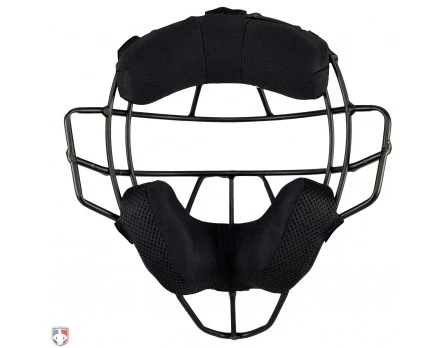 All-Star Matte Black System 7 Steel Umpire Mask With UltraCool 4 All-Star Matte Black System 7 Steel Umpire Mask With UltraCool - Image 2