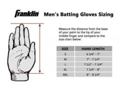 Franklin MLB All-Weather Pro Gloves 9 Franklin MLB All-Weather Pro Gloves -Ump Attire Clothing Store Franklin Glove Size Chart 2