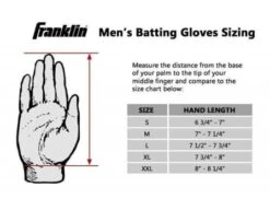 Franklin MLB ColdMax Base Umpire Gloves -Ump Attire Clothing Store Franklin Glove Size Chart 3