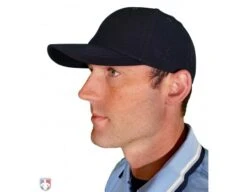 Smitty Performance Flex Fit Umpire Cap 15 Smitty Performance Flex Fit Umpire Cap -Ump Attire Clothing Store HT316 N Smitty Performance Flex Fit Umpire Cap 6 Stitch Worn Front Angled View