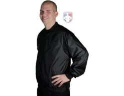 Smitty Traditional Style Basketball / Wrestling Referee Jacket - Black -Ump Attire Clothing Store J19B LeftSide
