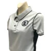 Minnesota (MSHSL) Women's Short Sleeve Swimming / Volleyball Referee Shirt - Grey -Ump Attire Clothing Store MINNESOTAUSA417 GY