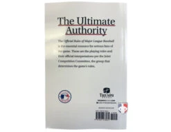 2025 Official Major League Baseball (MLB) Rulebook -Ump Attire Clothing Store MLB OBR 2025 Official Major League Baseball MLB Rulebook back