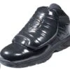 New Balance V3 All-Black Mid-Cut Umpire Plate Shoes 2 New Balance V3 All-Black Mid-Cut Umpire Plate Shoes -Ump Attire Clothing Store MU460XB3 New Balance V3 All Black Mid Cut Umpire Plate Shoes Outside Front Angled View